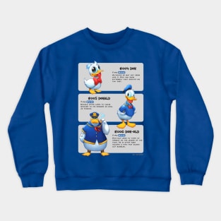 Donald Evolution Crewneck Sweatshirt